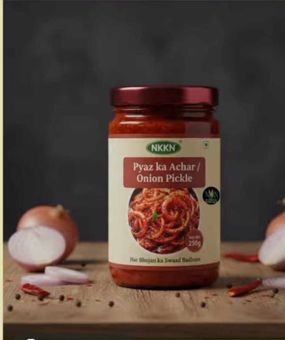 NKKN Onion Pickle A Perfect Blend of Tradition Taste and Authentic Flavors