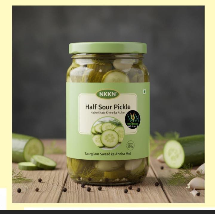 Self Sour Pickle by NKKN Authentic Tangy Taste Crafted the Traditional Way