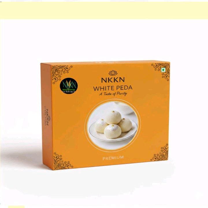 Milk White Peda Pure Elegance in Every Bite by NKKN