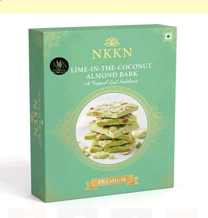 Lime in the Coconut Almond Bar A Refreshing Nutty Delight by NKKN