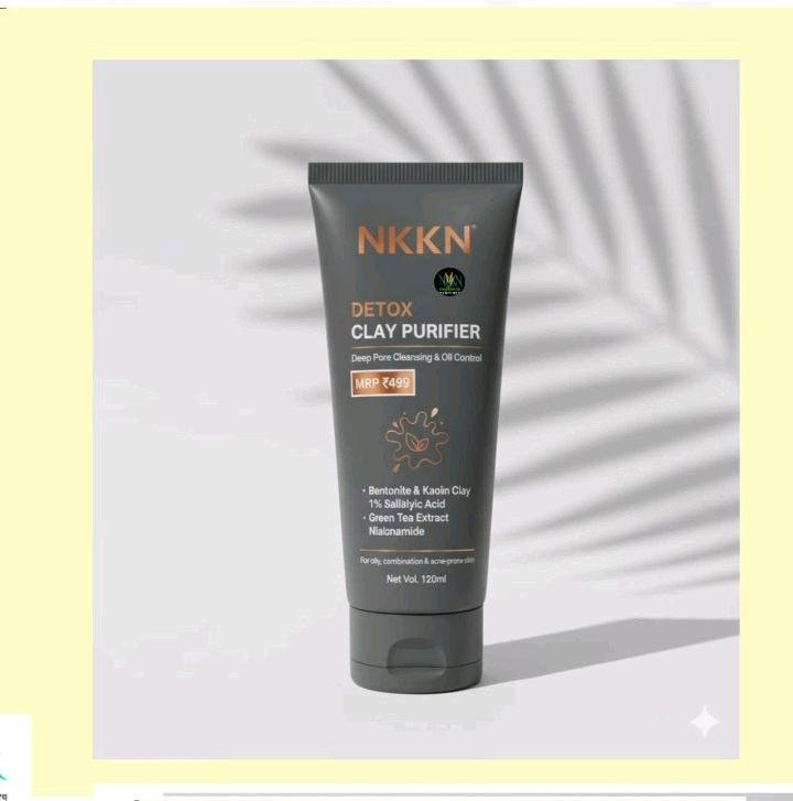 NKKN Detox Clay Purifier Complete Skincare Solution for Deep Cleansing and Fresh Radiant Skin
