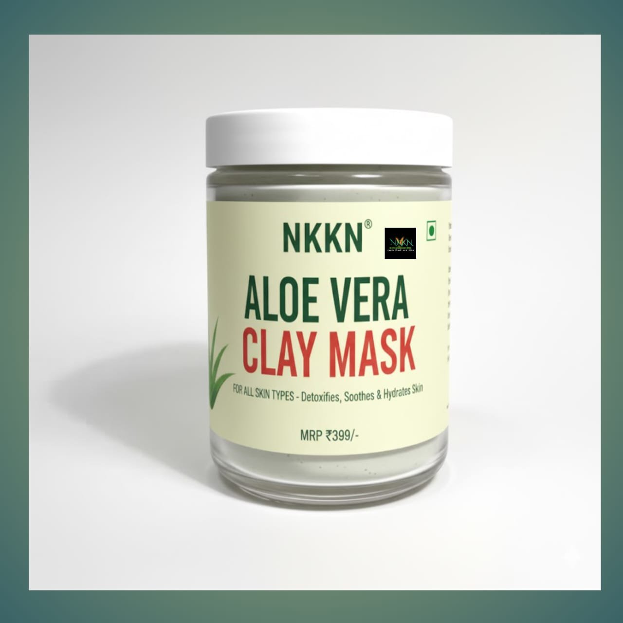 NKKN Brand Aloe Vera Clay Mask – Deep Cleansing, Hydration & Naturally Healthy Skin