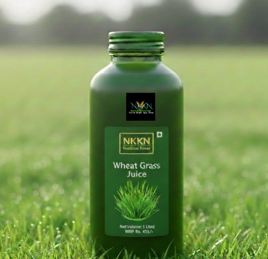 NKKN Brand Wheat Grass Juice: A Natural Green Superfood for Everyday Wellness